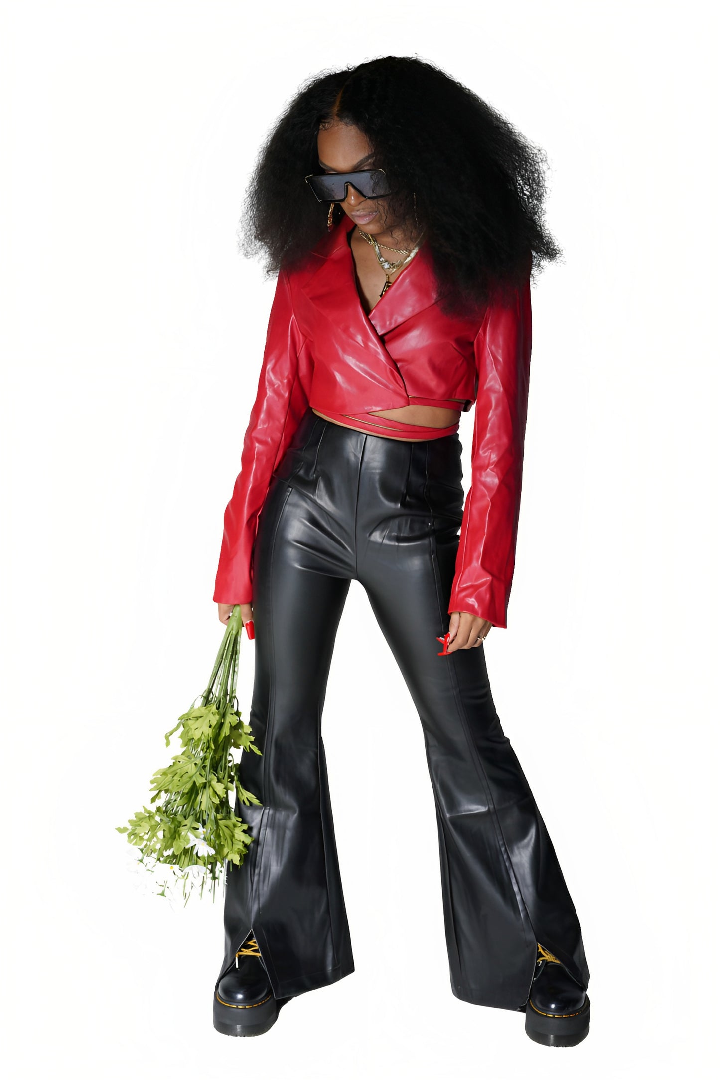 Pretty Leatherette Pants