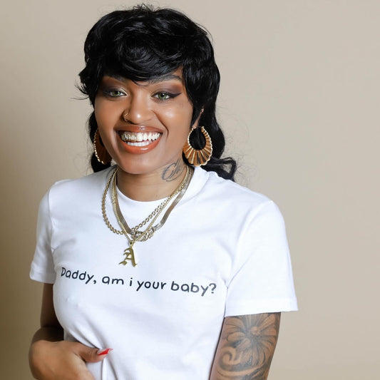 Am I Your Baby Crop Tee