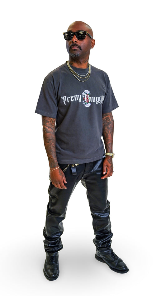 Skull & Roses Tee - Pretty Thuggish