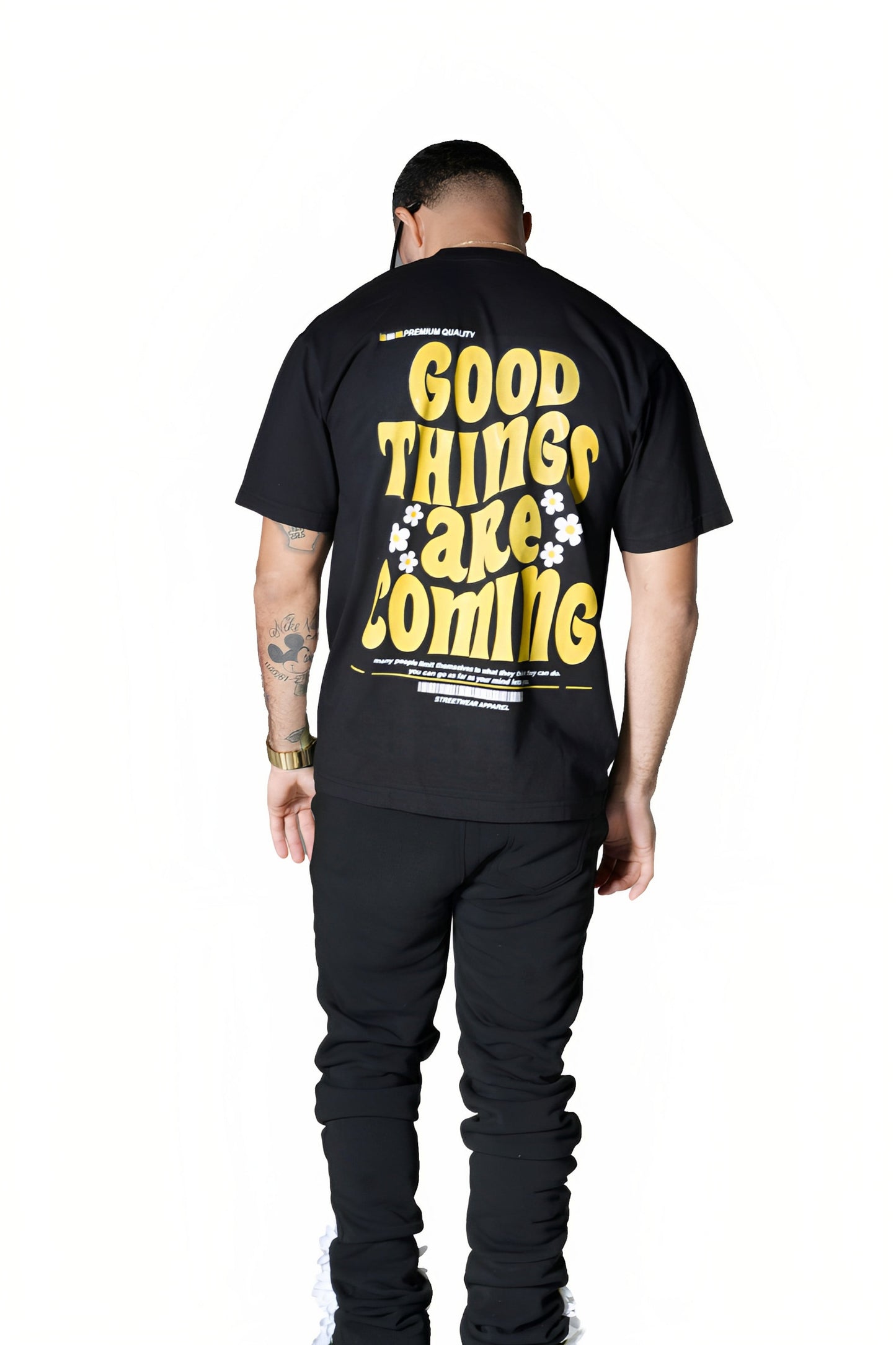 Good Things Are Coming Tee- White