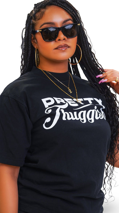 Pretty Thuggish Classic Tee- Black