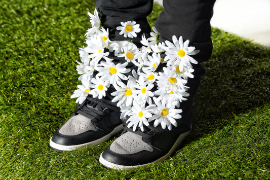 Flower Power Stacked Joggers